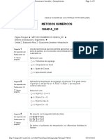 Ecuaciones lineales e interpolación