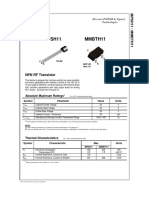 Data Sheet MPSH11