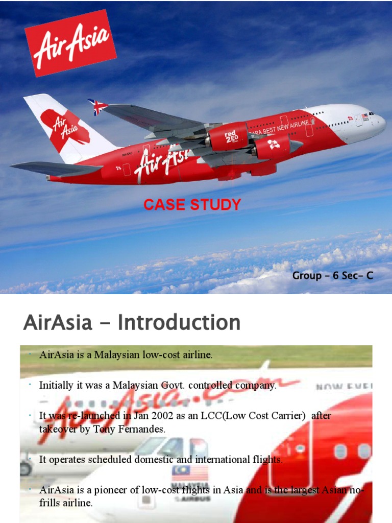Air Asia Case Study | PDF | Low Cost Carrier | Airlines