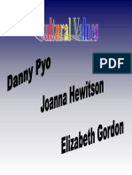 Gordon Hewitson Pyo-CulturalValues PDF