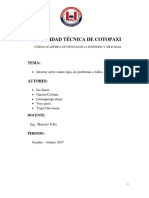 Informe Del Causa y Conseuencua