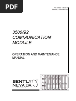 3500 92 Communication Gateway Module Operation and Maintenan