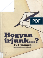 Wimmer Ágnes, Juhász Péter, Jeney Johanna - Hogyan Írjunk... 101 Tanács (Szak) Dolgozatíróknak