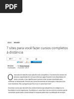 7 Sites Para Você Fazer Cursos Completos à Distância - Tecmundo