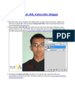 Cara Membuat Efek Watercolor dengan Photoshop