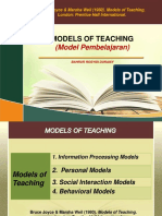 Models of Teaching 