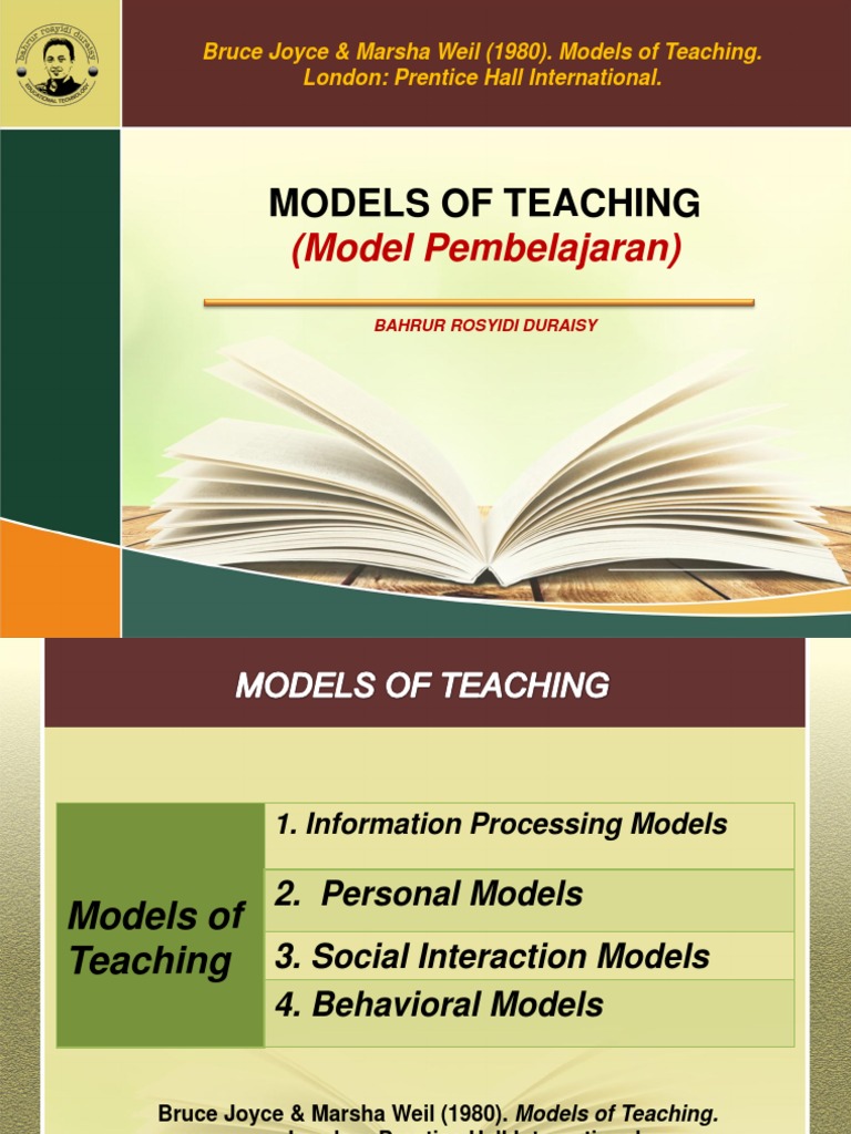 Models of Teaching PDF