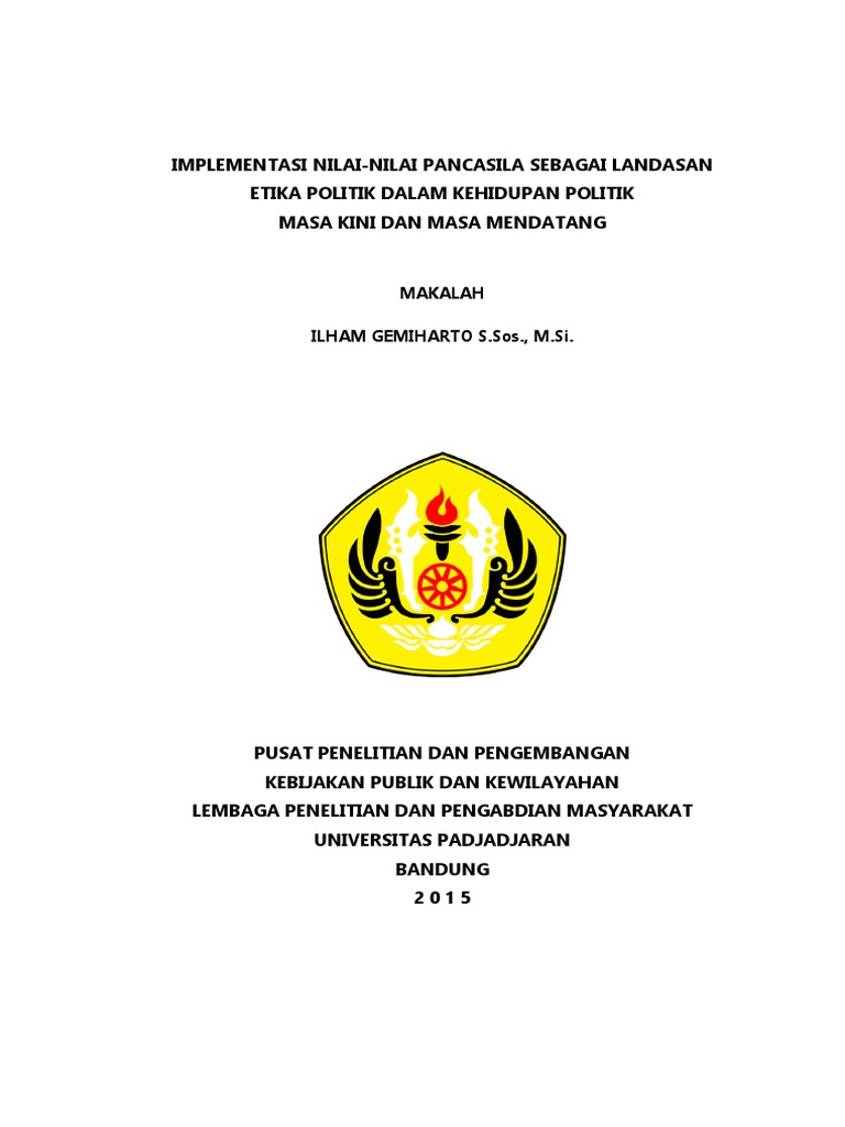 50 Gambar Pancasila Sebagai Etika Politik Terbaik Riwayat Gallery