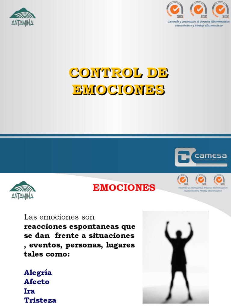 Técnicas de Control Emocional Efectivas | PDF | Las emociones | Ansiedad