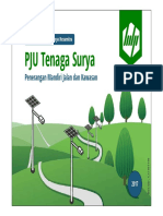 PJUTS Penerangan Jalan Tenaga Surya