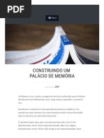 Construindo Um Palácio de Memória