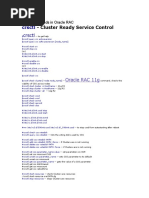 281128640 Crsctl Commands in Oracle RAC 1