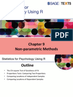 Non-Parametric Methods: Statistics For Psychology