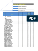 Hasil TOEFL Akbar Udayana 2017