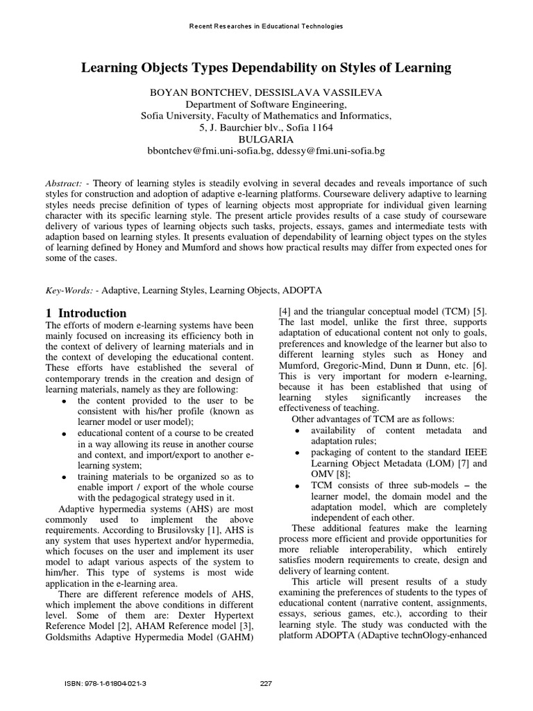 Educ 39 PDF | PDF | Learning Styles | Educational Technology