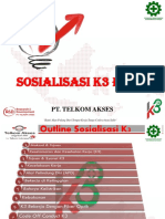 Sosialisasi K3 PTTA