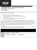 Unit Plan - Measurement