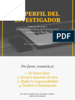 El Perfil Del Investigador