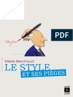 Le Style Et Ses Pieges PDF
