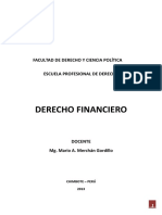 Libro Financiero Texto Derecho Financiero