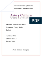 Artes Analiza Paulatinamente Obra Musicales Nacionales, Americanas y Universales
