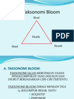 Segi Tiga Taksonomi Bloom
