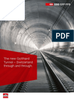 The New Gotthard Tunnel - Switzerland Through and Through