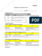 Assignment 1 Rubric - V2