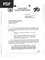 SEC Opinion Relative To Transfer of Shares of Stock