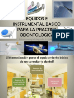 Equipamiento Básico en Odontología