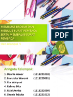 Membuat Brosur Dan Menulis Surat Pembaca Serta