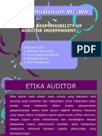 Ethical Responsibility of Auditor Independent