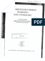 Rock Mechnics Design in Mining & Tunnelling
