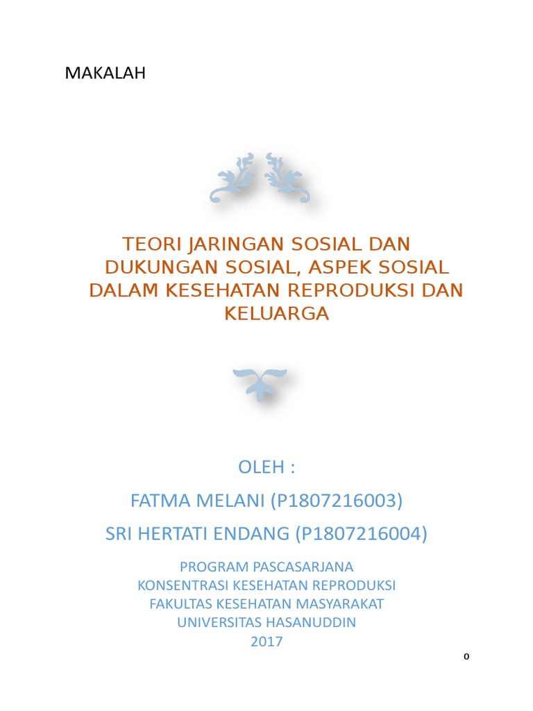 Contoh Saran Dalam Makalah Kesehatan Reproduksi Bank