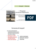 Pengantar Geografi Pariwisata TOURISM GEOGRAPHY PDF