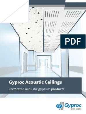 Gyproc Productbrochures Acousticceilingsbrochure Volatile