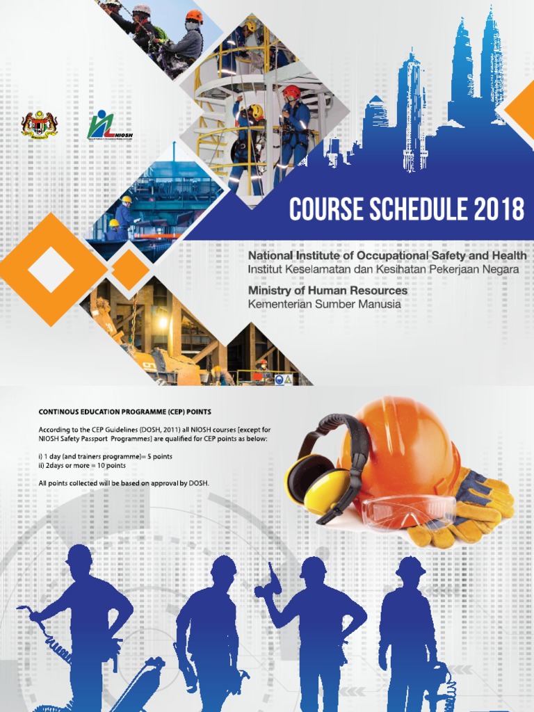 Courseschdule 2018 Pdf