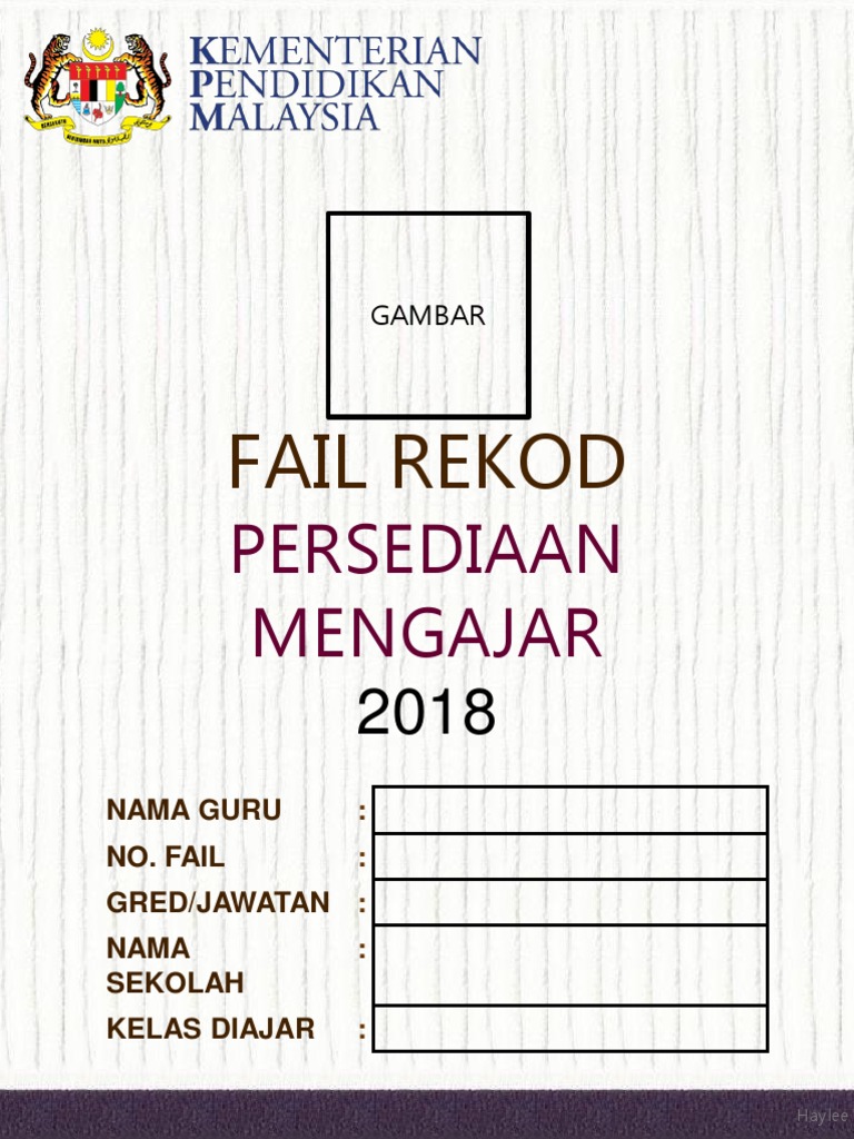 Rekod dan Rancangan Pengajaran Guru | PDF