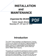 VSAT Installation and Maintenance Training - Version - 1