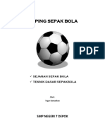 Tugas Olahraga Sepak Bola