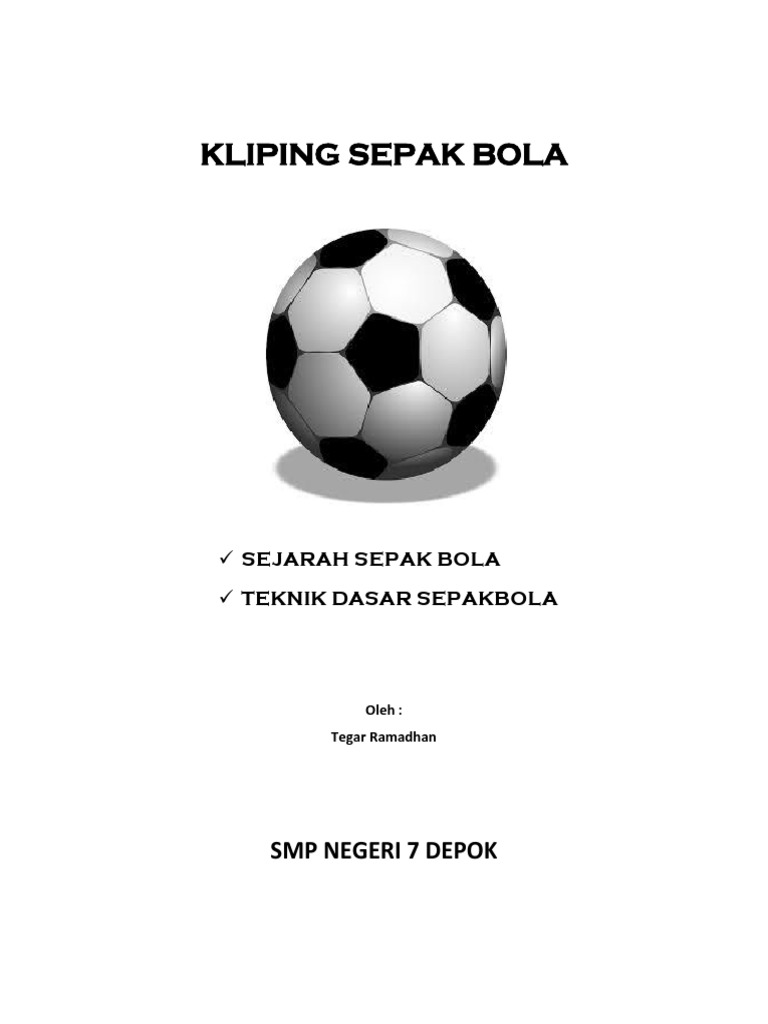 Tugas Olahraga Sepak Bola