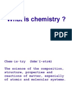 What Is Chemistry ?