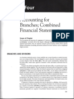 Chapter 4 Accounting For Branches Combined Financial Statements - Larsen