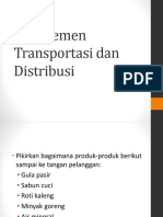 Manajemen Transportasi Dan Distribusi 2