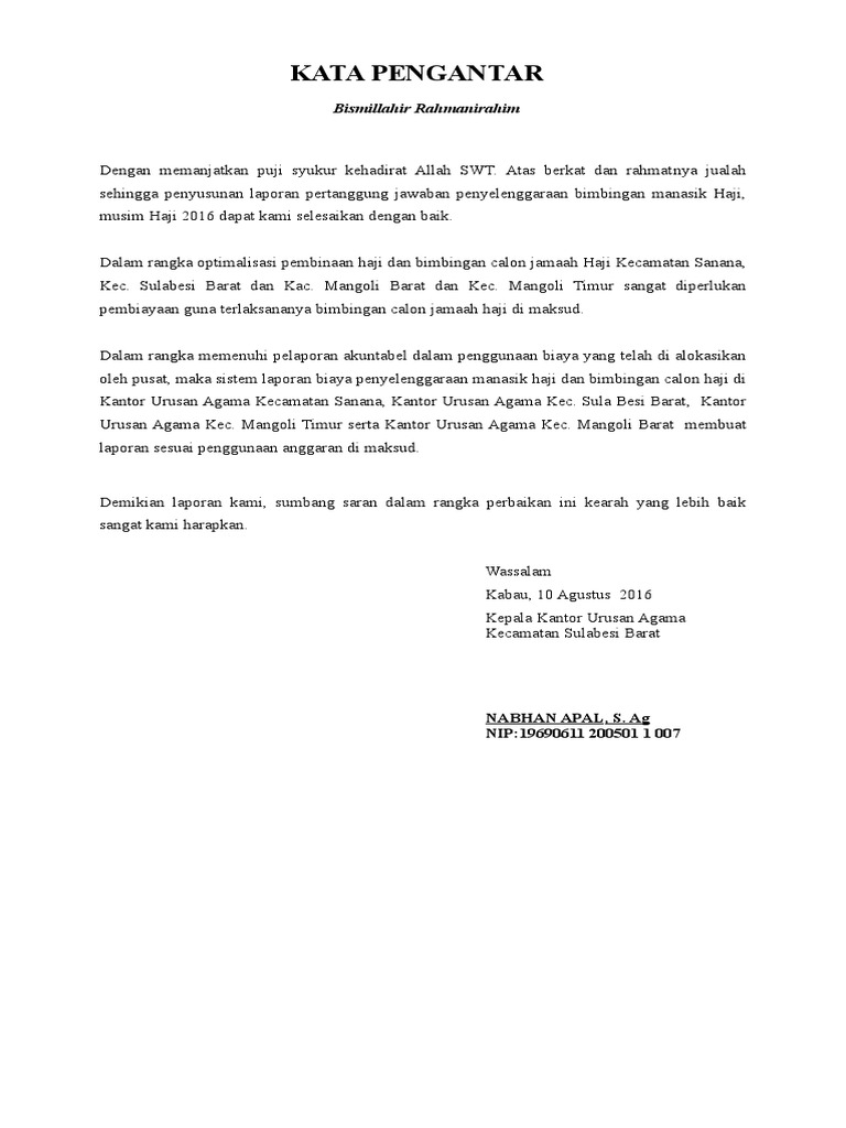 1 Pelaksanaan Bimbingan Manasik Haji