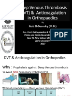 Anticoagulation in Orthopedics