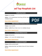 Faridabad Top Hospitals List