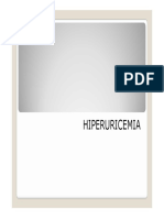 DIETOTERAPIA. Hiperuricemia