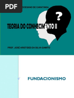 Teoria do Conhecimento  - Fundacionismo e Coerentismo