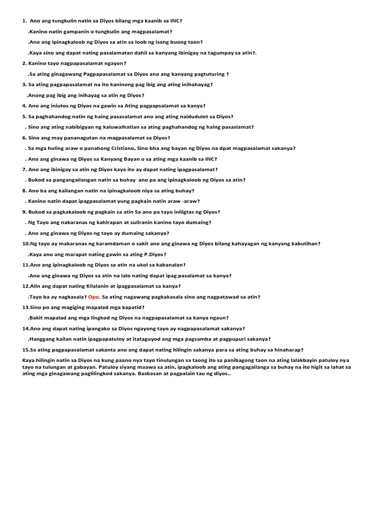 Leksyon | PDF